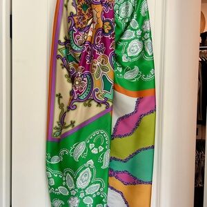 ZARA SATIN MIDI SKIRT | Size S 💚